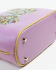 Borsa rosa glicine con farfalla