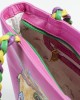 Borsa fucsia con cavallo Borsa fucsia con cavallo