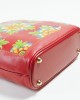 Borsa rossa con maiolica Borsa rossa con maiolica