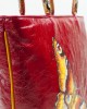 Borsa rossa con farfalla Borsa rossa con farfalla