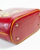Borsa rossa con farfalla Borsa rossa con farfalla