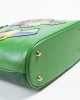Borsa verde con coppia pop