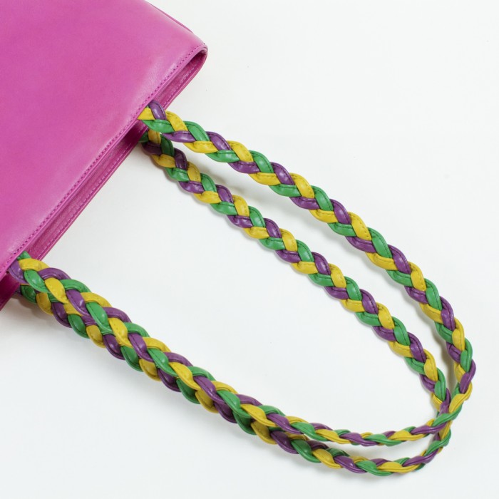 Borsa fucsia con cavallo Borsa fucsia con cavallo