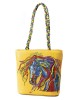 Borsa gialla con cavallo Borsa gialla con cavallo