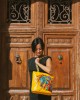 Borsa gialla con cavallo Borsa gialla con cavallo