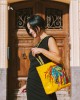 Borsa gialla con cavallo Borsa gialla con cavallo